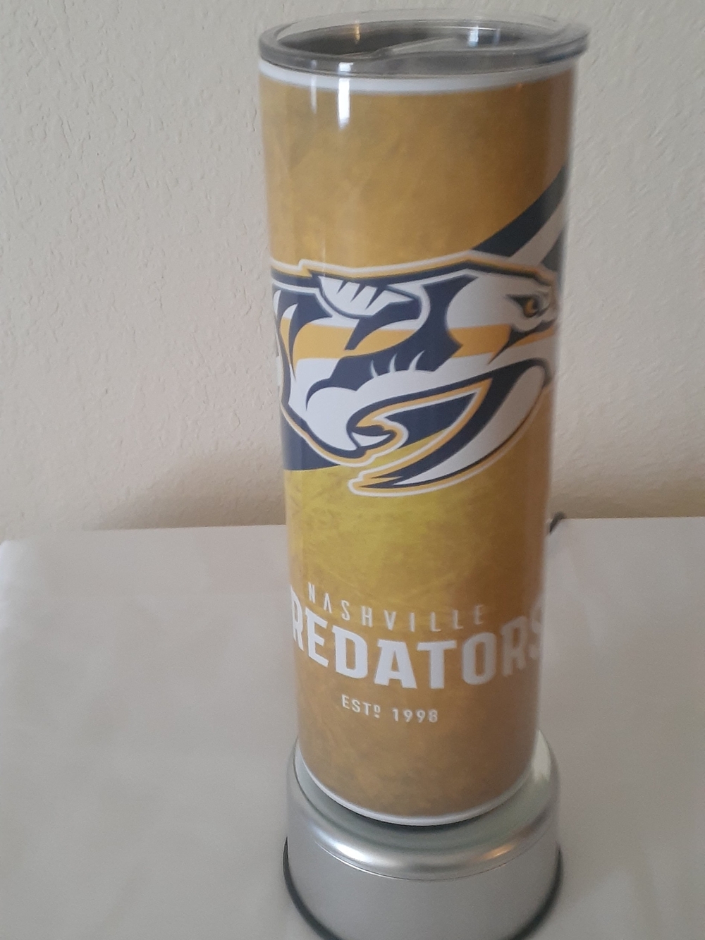 New Custom Made Nashville Predators Tumbler